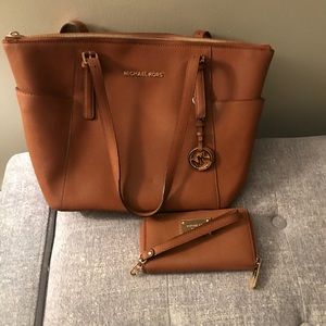 Michael Kors purse and wallet